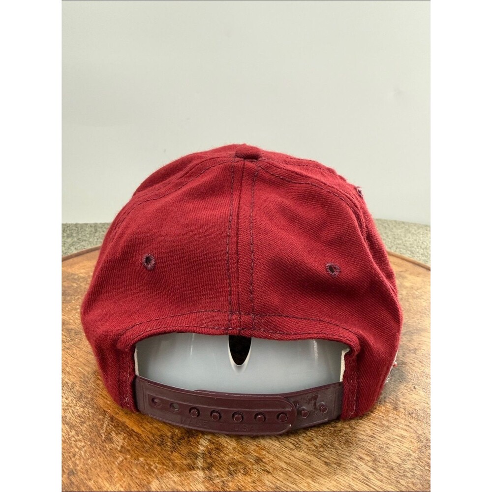 Stanford Crew Hat Embroidered Red Cap The Game Vintage College - Picture 4 of 9